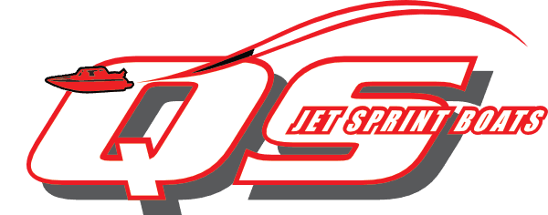 QS 4 seat jet sprint boat logo