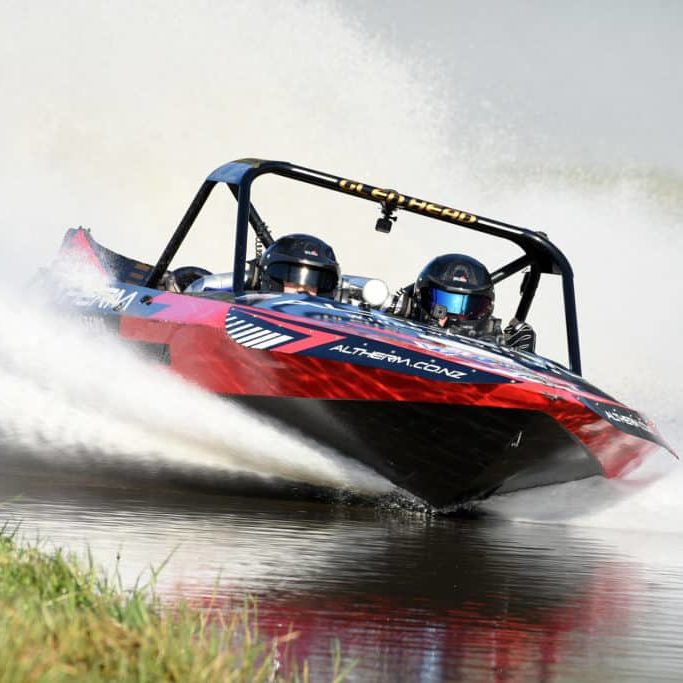 Peter Caughey of Sprintec the leading jet sprint boat manufacturer